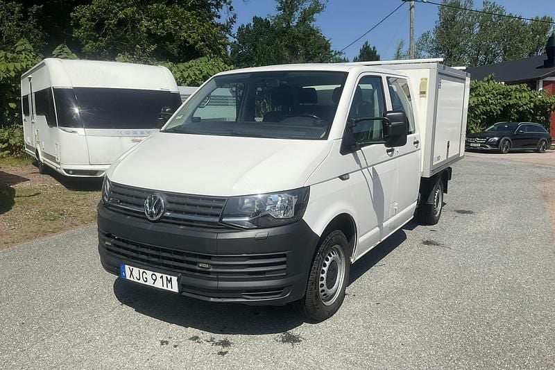 Vit Begagnad 2019 VW T6.1 Van | 230 000 kr (Superpris) - Bild 1/4