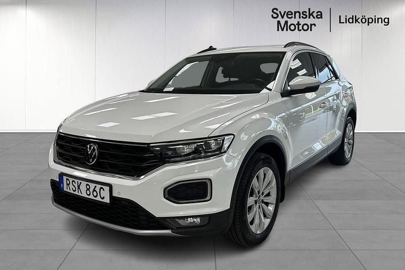 Vit Begagnad 2020 VW T-Roc SUV | 209 000 kr (Bra pris) - Bild 1/4