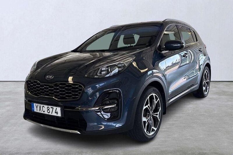 Blå Begagnad 2019 Kia Sportage SUV | 239 000 kr (Marknadspris) - Bild 1/4