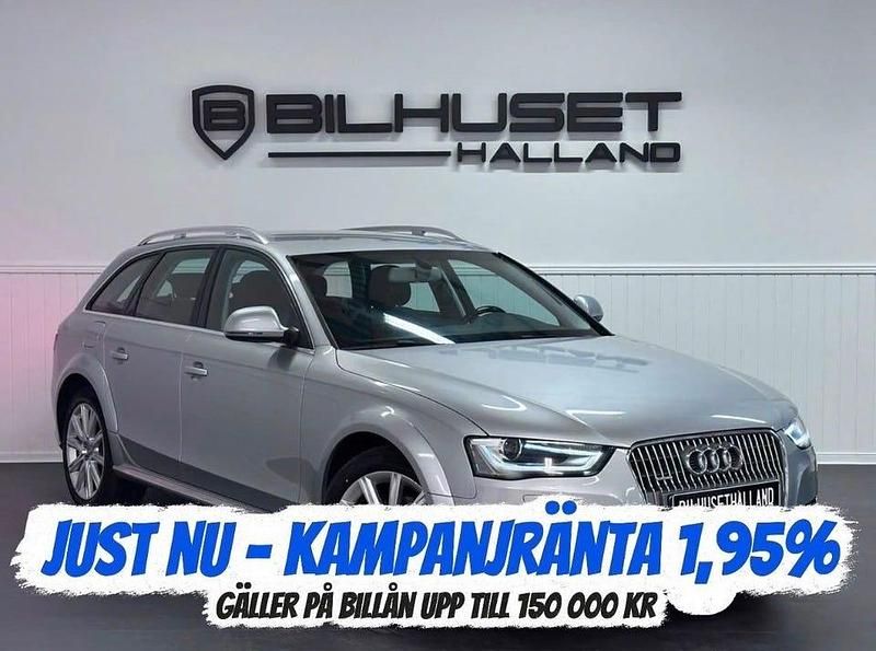 Silver Begagnad 2016 Audi A4 Allroad Sport Kombi | 149 900 kr (Bra pris) - Bild 1/4