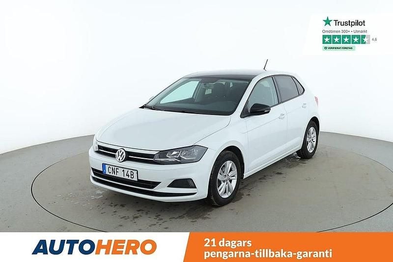 Vit Begagnad 2020 VW Polo Halvkombi | 176 000 kr (Marknadspris) - Bild 1/4