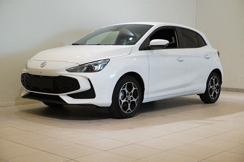 Vit Begagnad 2024 MG MG3 Halvkombi | 249 900 kr - Bild 1/4