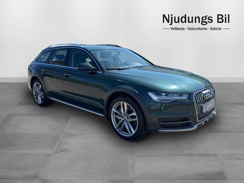 Grön Begagnad 2016 Audi A6 Allroad Sport Kombi | 269 900 kr (Lite dyr) - Bild 1/4