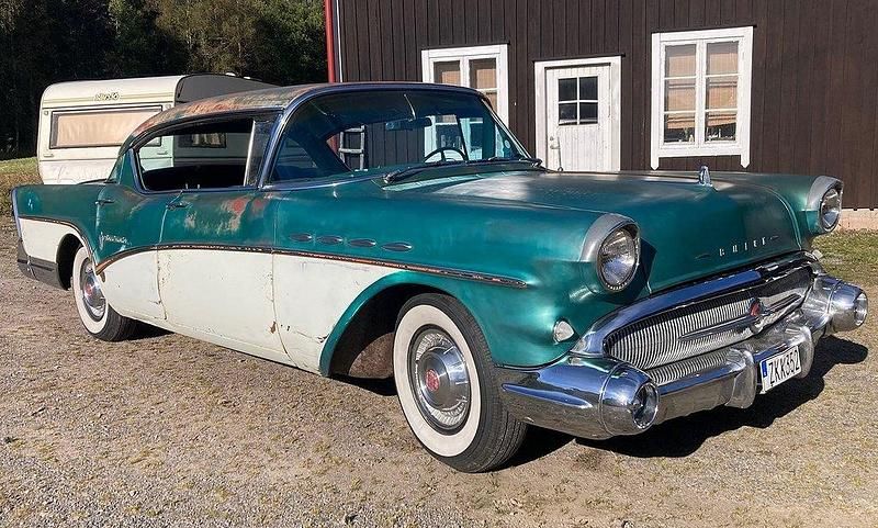 Flerfärgad Begagnad 1957 Buick Roadmaster Sedan | 245 000 kr - Bild 1/4