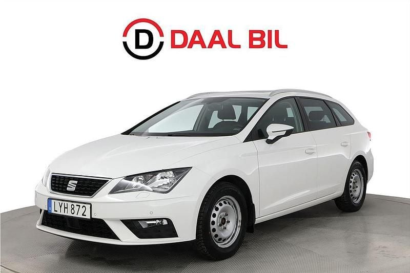Begagnad Seat Leon ST Style 110 HK (80 kW) 2018 Vit Kombi