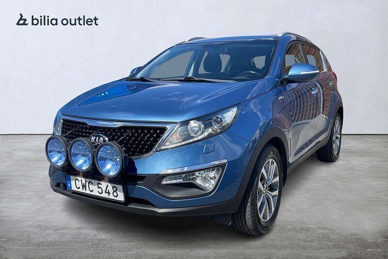 Blå Begagnad 2014 Kia Sportage 2 SUV | 99 900 kr (Marknadspris) - Bild 1/3