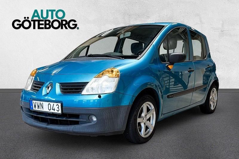 Ljusblå Begagnad 2005 Renault Modus Minibuss | 19 900 kr (Marknadspris) - Bild 1/4