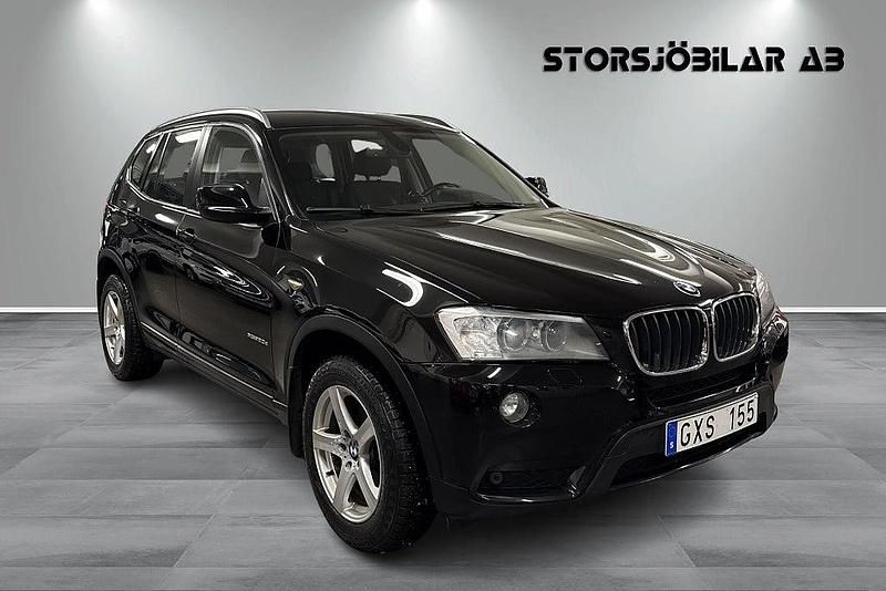 Svart Begagnad 2012 BMW X3 SUV | 124 000 kr (Marknadspris) - Bild 1/4
