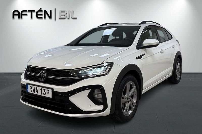 Vit Begagnad 2022 VW Taigo R-line SUV | 229 800 kr (Marknadspris) - Bild 1/3