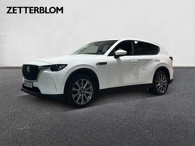 Vit Begagnad 2022 Mazda CX-60 Exclusive-Line SUV | 339 000 kr (Dyr) - Bild 1/4