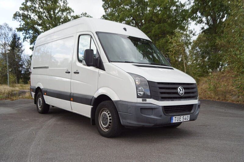 Vit Begagnad 2015 VW Crafter Van | 158 900 kr - Bild 1/4