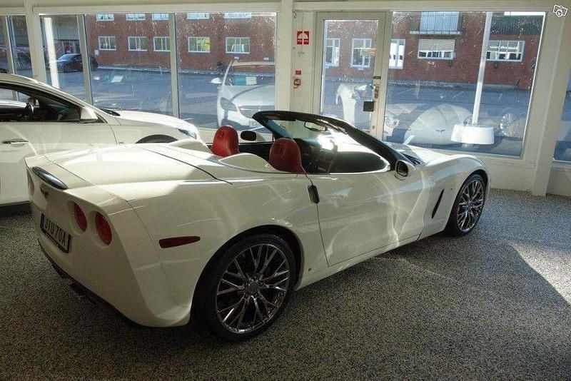 Vit Begagnad 2007 Chevrolet Corvette C6 Cab | 320 000 kr (Bra pris) - Bild 1/4