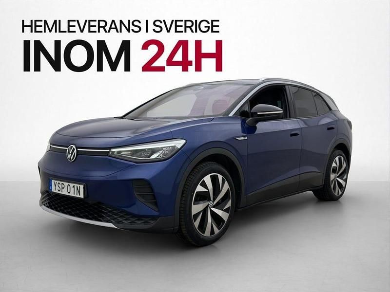 Begagnad VW ID.4 Pro Performance 150 kW (204 HK) 2021 Blå SUV