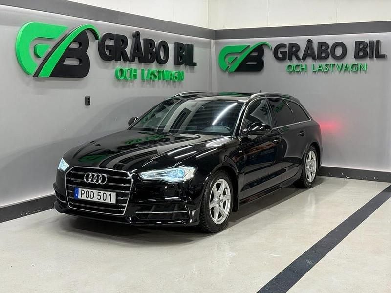 Svart Begagnad 2017 Audi A6 Kombi | 169 900 kr (Marknadspris) - Bild 1/4