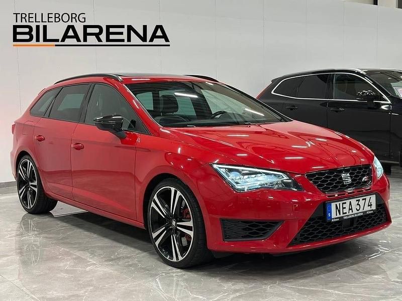 Begagnad Seat Leon ST CUPRA 290 HK (213 kW) 2016 Röd Kombi