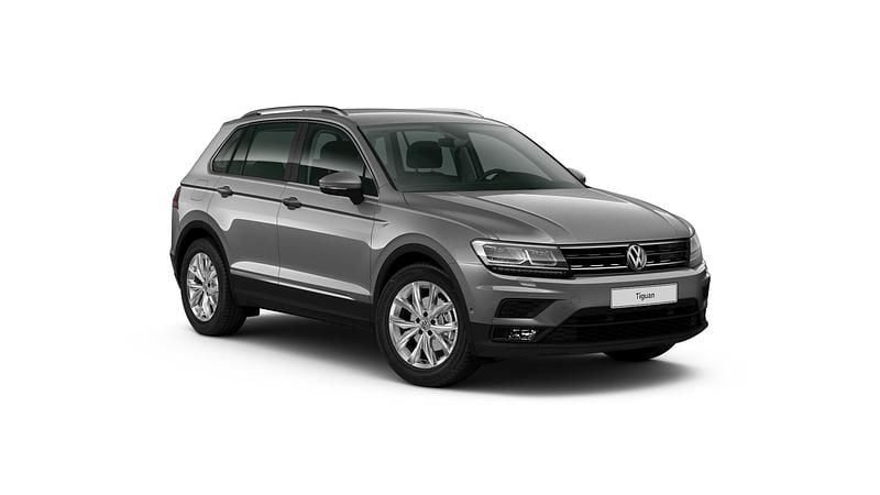 Silver (tungsten silver metallic) Begagnad 2018 VW Tiguan Comfortline SUV | 189 900 kr (Bra pris) - Bild 1/2