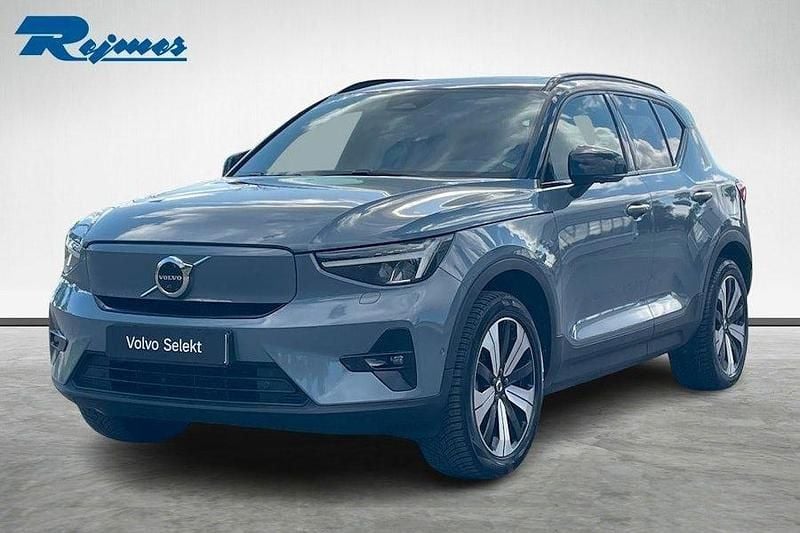 Grå (thunder grey metallic) Begagnad 2022 Volvo XC40 Ultimate SUV | 359 900 kr - Bild 1/4
