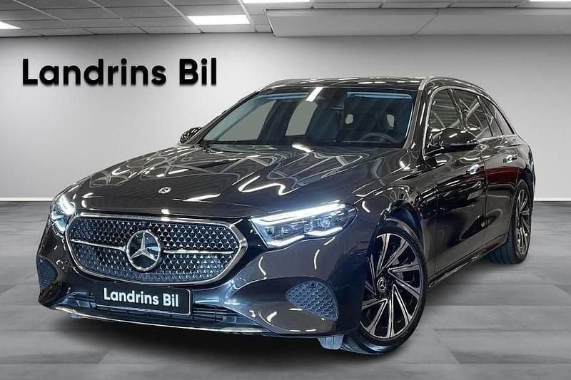Grafitgrå metallic Begagnad 2024 Mercedes E300 Advanced Plus Kombi | 599 000 kr - Bild 1/4