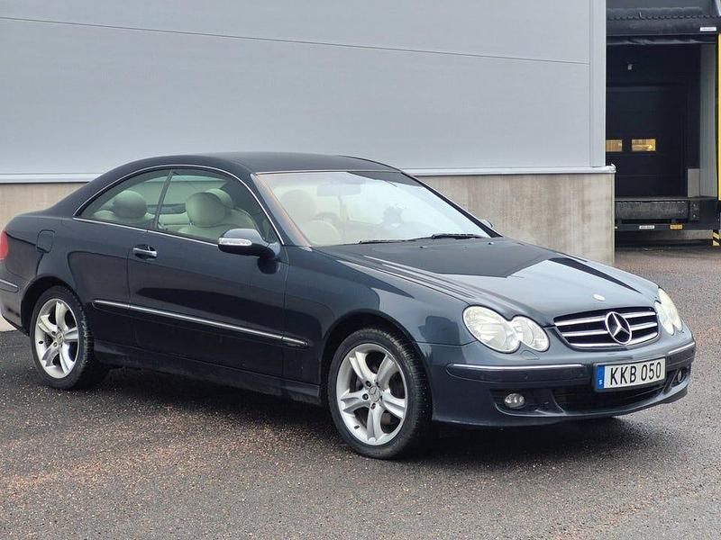 Begagnad Mercedes CLK280 Avantgarde 231 HK (169 kW) 2006 Svart Sportkupé