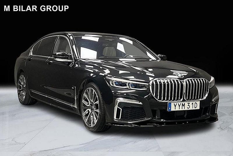 Svart Begagnad 2020 BMW 745 Comfort Edition Sedan | 699 000 kr - Bild 1/4