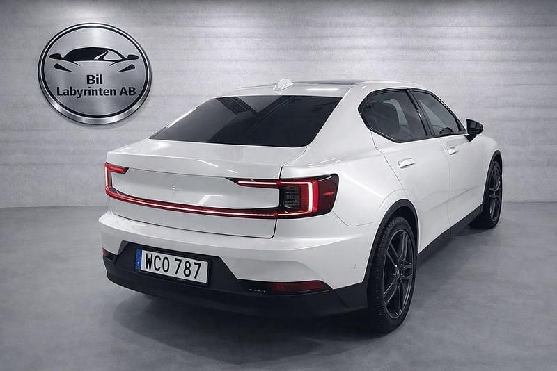 Begagnad Polestar 2 Long Range Dual motor 309 kW (421 HK) 2022 Vit Halvkombi