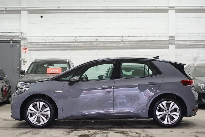 Begagnad VW ID.3 Pro Performance 150 kW (204 HK) 2022 Grå Halvkombi