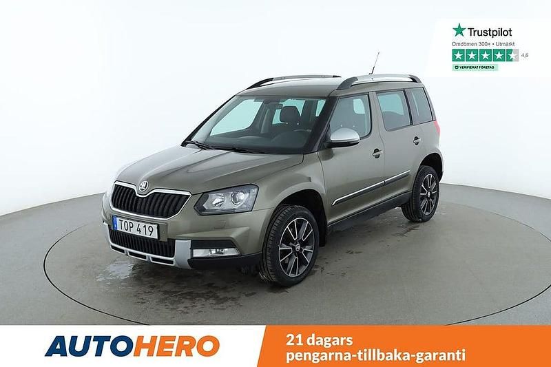 Grön Begagnad 2016 Skoda Yeti Outdoor Style SUV | 151 000 kr - Bild 1/4
