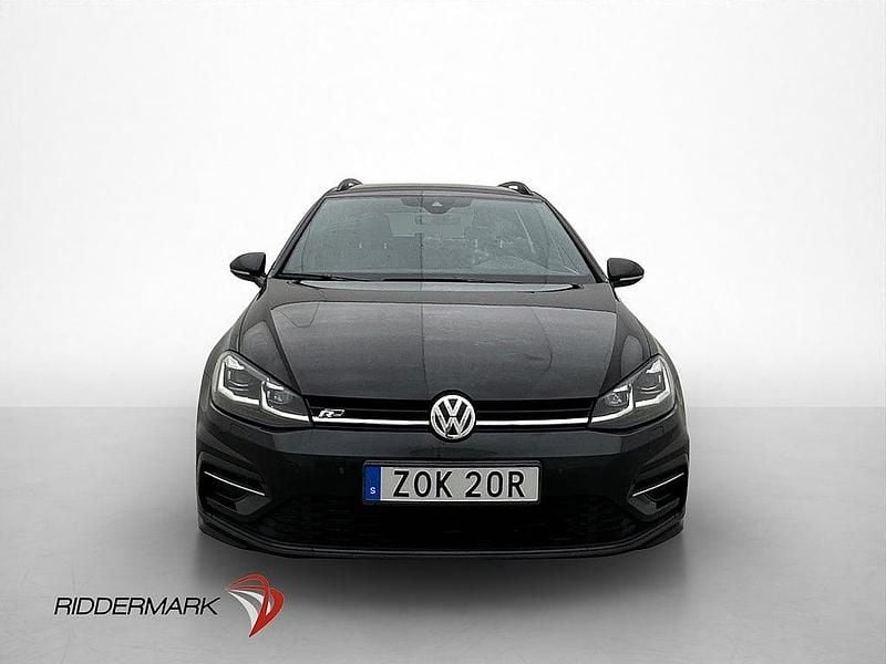 Begagnad VW Golf VII R-line 150 HK (110 kW) 2019 Svart Kombi