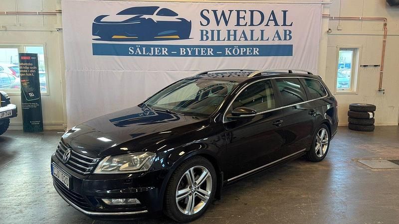 Svart Begagnad 2014 VW Passat GT Kombi | 89 800 kr (Marknadspris) - Bild 1/4