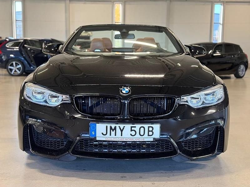 Begagnad BMW M4 Cabriolet 431 HK (317 kW) 2015 Svart Cab