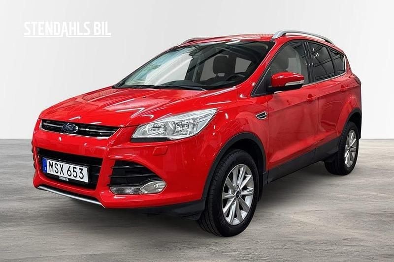 Röd Begagnad 2015 Ford Kuga SUV | 139 900 kr (Marknadspris) - Bild 1/4