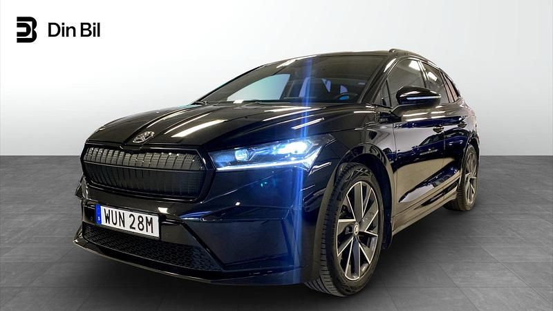 Begagnad Skoda Enyaq iV SportLine 194 kW (265 HK) 2022 Svart SUV