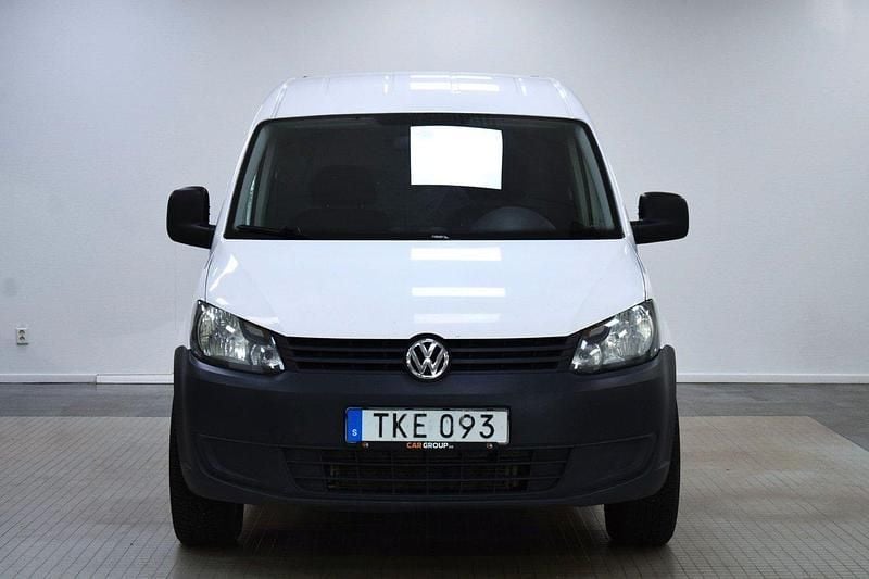 Vit Begagnad 2015 VW Caddy Maxi Minibuss | 79 900 kr (Marknadspris) - Bild 1/4