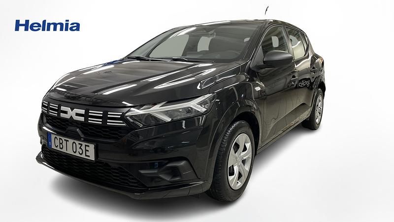 Svart Ny 2025 Dacia Sandero Essentiel Halvkombi | 174 000 kr (Marknadspris) - Bild 1/4