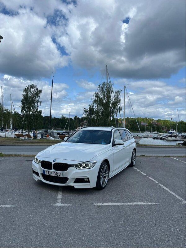 Vit Begagnad 2014 BMW 320 M Sport Kombi | 120 000 kr (Lite dyr) - Bild 1/4