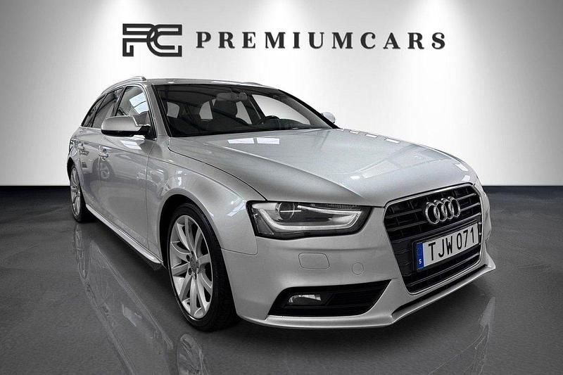 Silver Begagnad 2013 Audi A4 Comfort Kombi | 104 900 kr (Marknadspris) - Bild 1/4