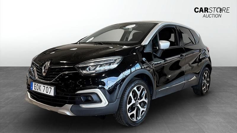Mörkgrå Begagnad 2017 Renault Captur Intens SUV | 89 900 kr (Marknadspris) - Bild 1/4