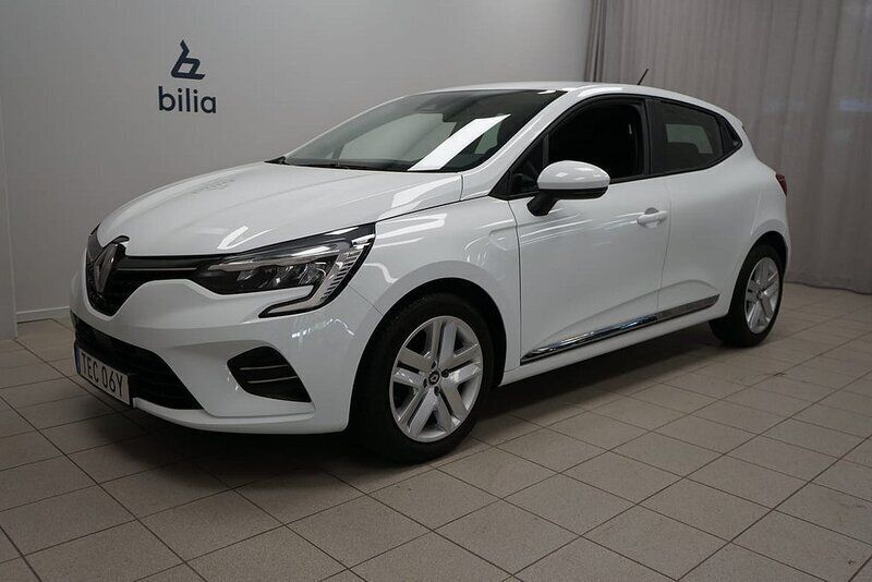Vit Begagnad 2021 Renault Clio V Zen Halvkombi | 139 900 kr (Marknadspris) - Bild 1/3
