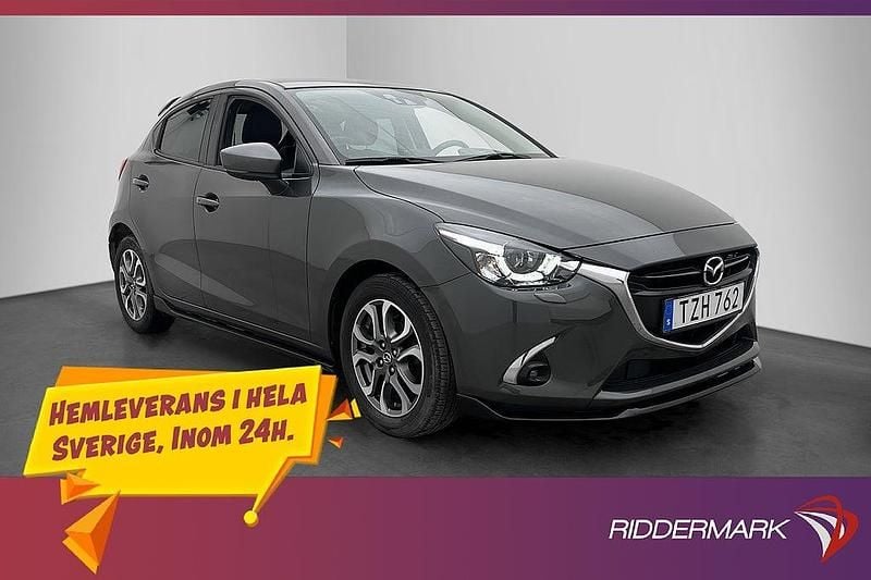Begagnad Mazda 2 116 HK (85 kW) 2017 Grå Halvkombi
