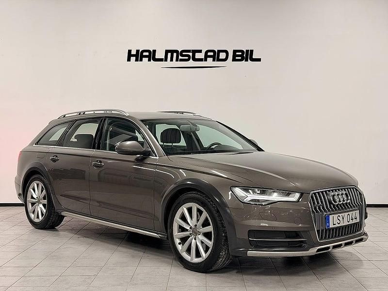 Grå Begagnad 2015 Audi A6 Allroad Ambition Kombi | 189 500 kr (Marknadspris) - Bild 1/4