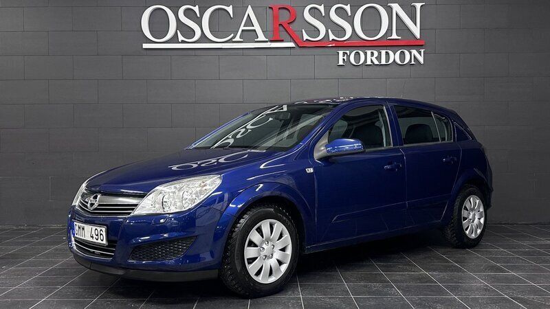 Blå Begagnad 2008 Opel Astra Halvkombi | 54 900 kr (Dyr) - Bild 1/4