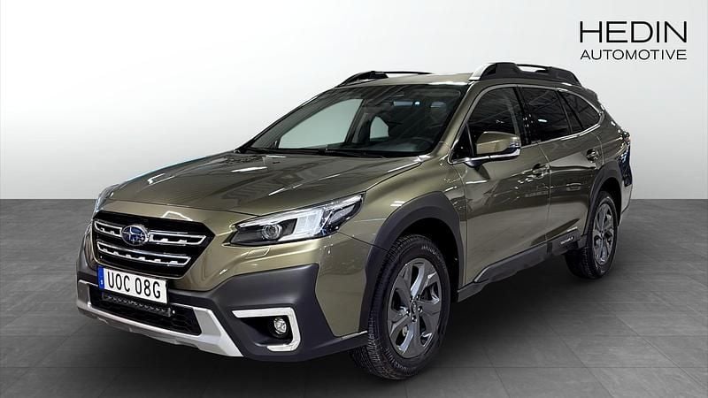 Grön Begagnad 2022 Subaru Outback Kombi | 339 900 kr (Superpris) - Bild 1/4