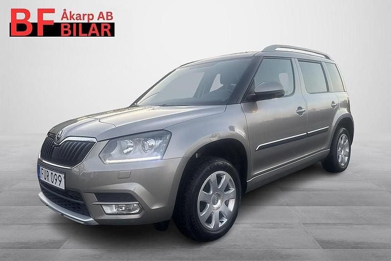 Ljusbrun Begagnad 2015 Skoda Yeti SUV | 154 500 kr (Marknadspris) - Bild 1/4
