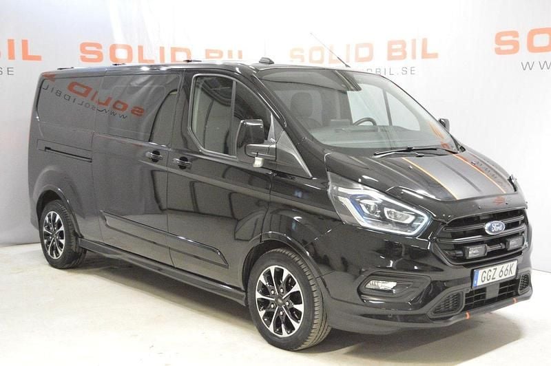 Svart Begagnad 2021 Ford Transit Custom Sport Van | 409 000 kr - Bild 1/4