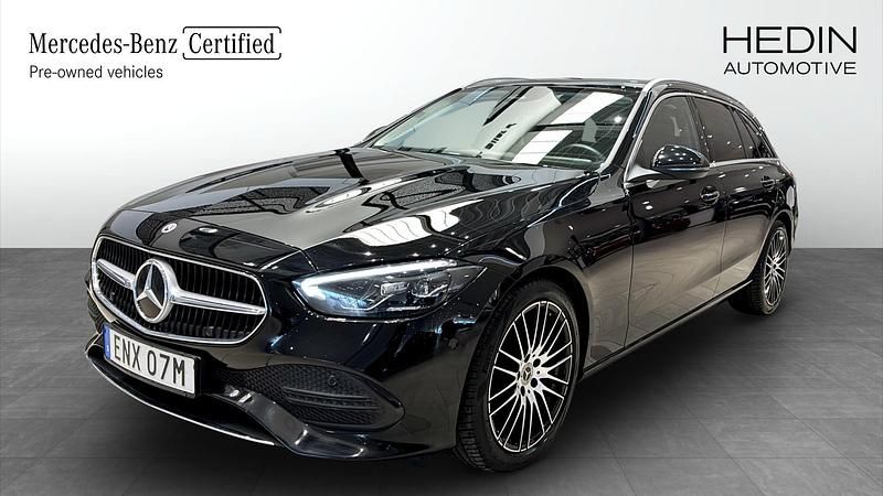 Begagnad Mercedes C220 200 HK (147 kW) 2023 Svart