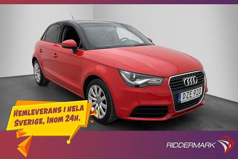 Röd Begagnad 2014 Audi A1 Sport Halvkombi | 114 900 kr (Lite dyr) - Bild 1/3