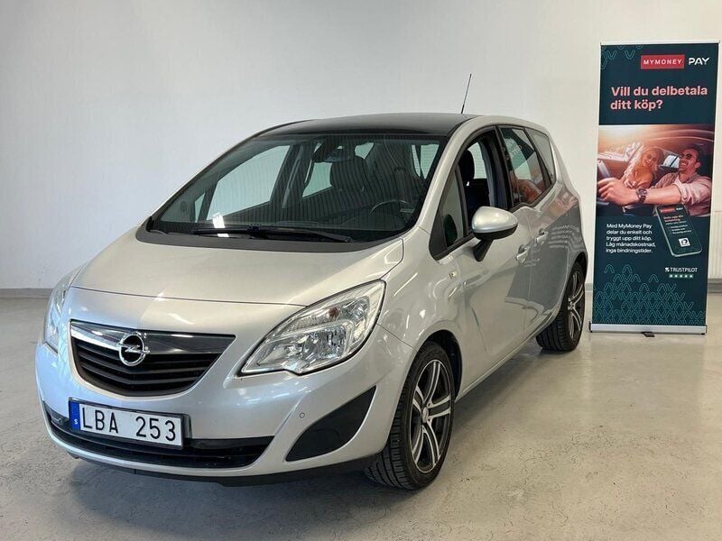 Grå Begagnad 2010 Opel Meriva Enjoy Minibuss | 39 800 kr - Bild 1/4