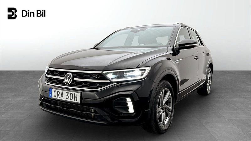 Svart Begagnad 2023 VW T-Roc R-line SUV | 339 900 kr - Bild 1/4