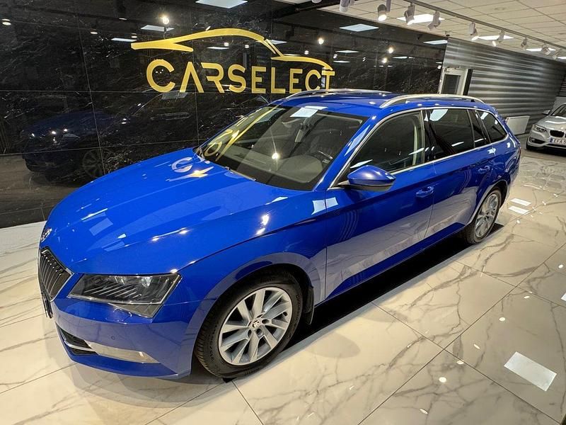 Begagnad Skoda Superb Business Line 152 HK (111 kW) 2019 Blå Kombi