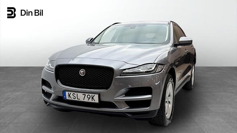 Grå Begagnad 2020 Jaguar F-Pace SUV | 269 000 kr (Marknadspris) - Bild 1/4